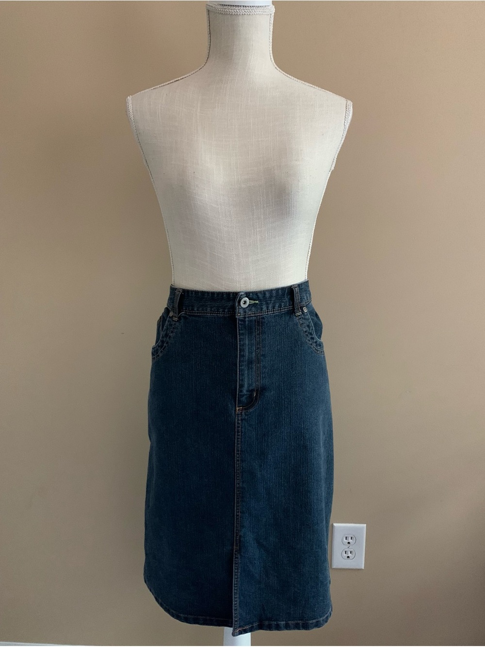 Denim Blue Skirt